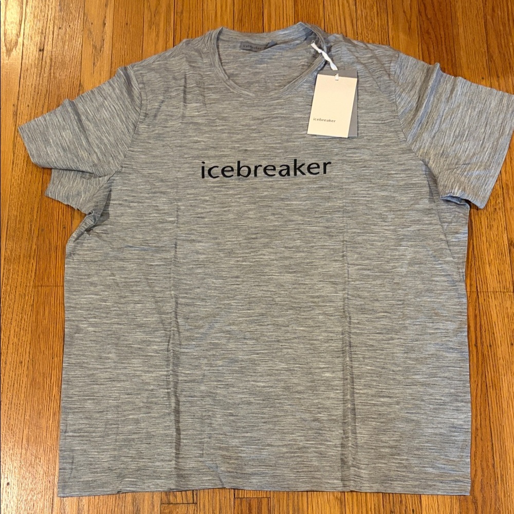Icebreaker Light Gray Tee 2XL